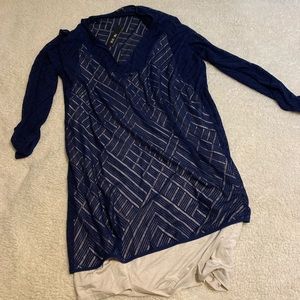 Long sleeve plus size dress